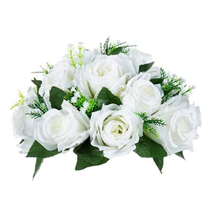 Support floral or ajouré classique mariage anniversaire noël bouquet fleurs artificielles