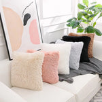 taies d'oreiller blanches modernes non toxiques 100% polyester 18x18 pouces pack fixés respectueux environnement