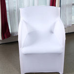 housses chaise mariage polyester extensibles chaises banquet plage contemporaines adhésives blanches rouges noires unies