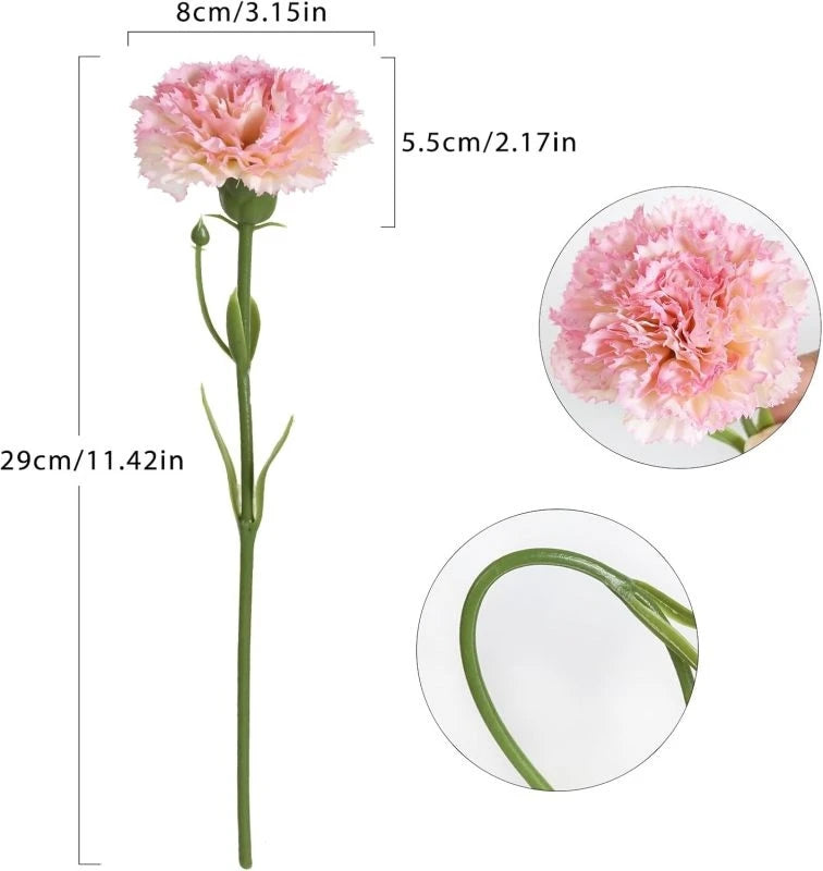 bouquet artificiel fleurs pivoines feuilles vertes mariage anniversaire décoration intérieure rose blanc rouge classic