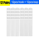 clips fixation cadre adhésif blanc moderne décoration mur suspendu photo maison DIY