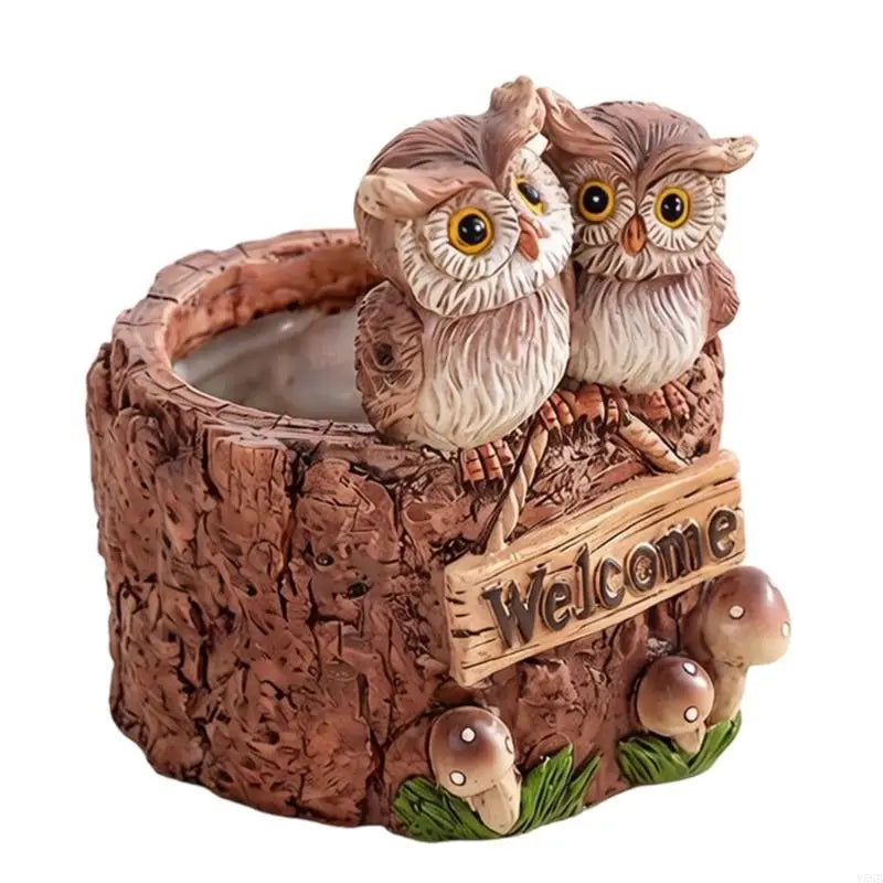 cache coussin décoratif rustique animaux mignons fleurs feuilles bienvenue maisonextérieurintérieur multicolore