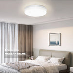 lampe moderne ultra mince blanc 36w 2000lm led 10m² éclairage quotidien
