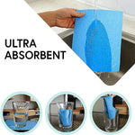 serviettes cuisine réutilisables 3d diamant bleu vert rose jaune ultra absorbantes modernes cuisine