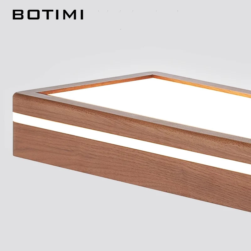 lampe suspendue moderne pendentif bois blanc texture naturelle chambre salon étude