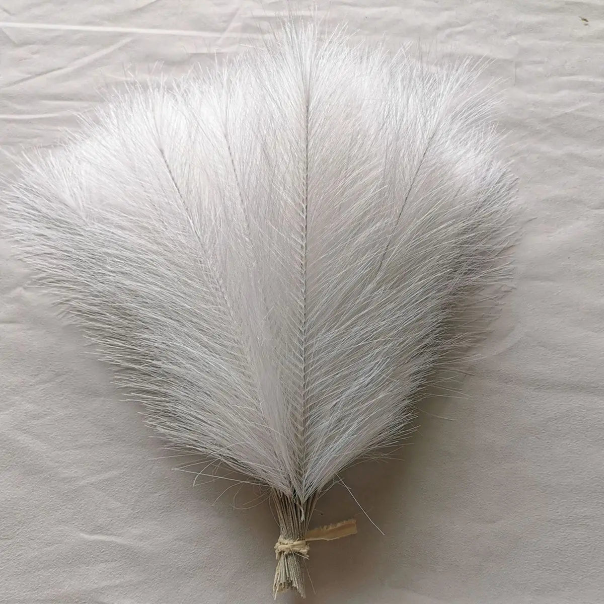 plumes séchées naturelles rustiques modernes beige rose blanc bleu décoration extérieure fête mariage