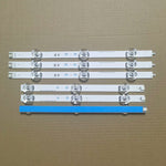 ruban lumineux led blanc bleu moderne clips transparents fixations connecteurs
