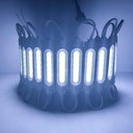 Modules LED multicolores 12V blanc bleu rose orange vert jaune violet moderne 50x70mm