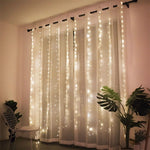 guirlande lumineuse led blanc jaune transparent moderne clips télécommande usb