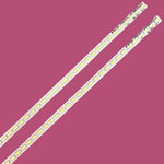 ruban led blanc 455mm 60led connecteurs souder moderne téléviseur aluminium