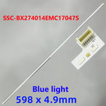 ruban led blanc 598mm 68 diodes ligne continue moderne accessoire informatique