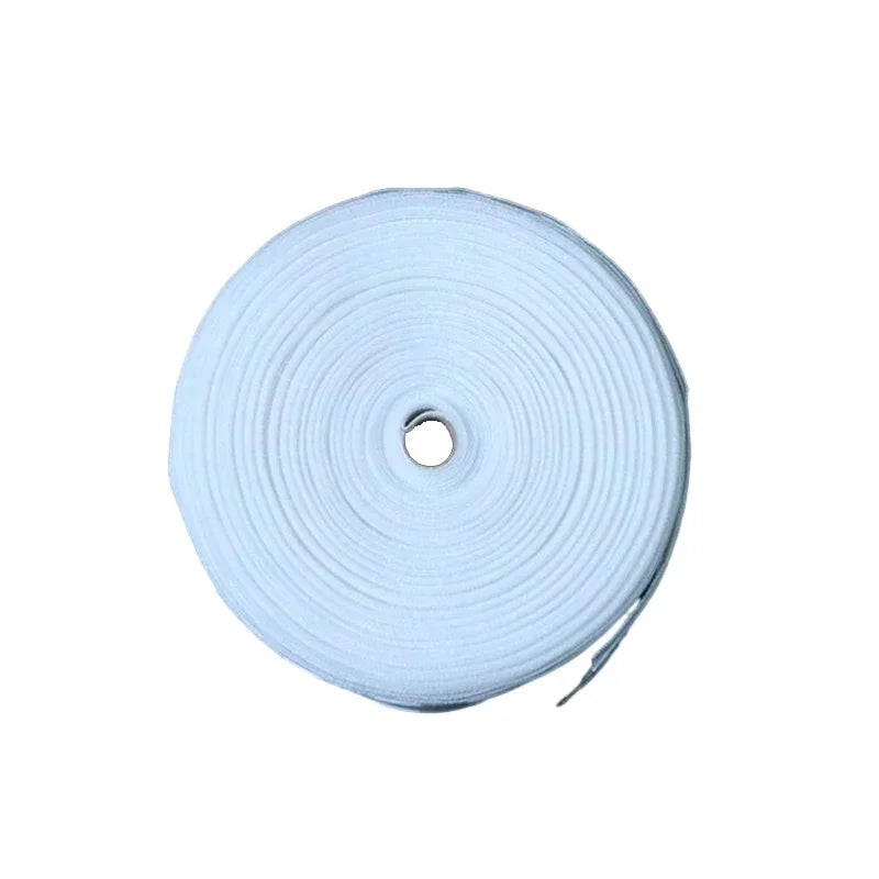 ruban rideau blanc rayures carrés classique 10cm 20m tissu maille accessoire volet polonais moderne
