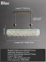 lampe suspendue moderne élégante verre transparent gouttes roses led 6000k 4000k 3000k
