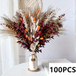bouquet fleurs séchées naturel décoration maison automne rustique intérieur anniversaire mariage