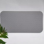 tapis couture caoutchouc 34x17cm noir rose bleu gris micro perforé moderne antidérapant