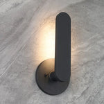 lampe murale moderne noir mat ip65 led minimaliste aluminium hydrofuge