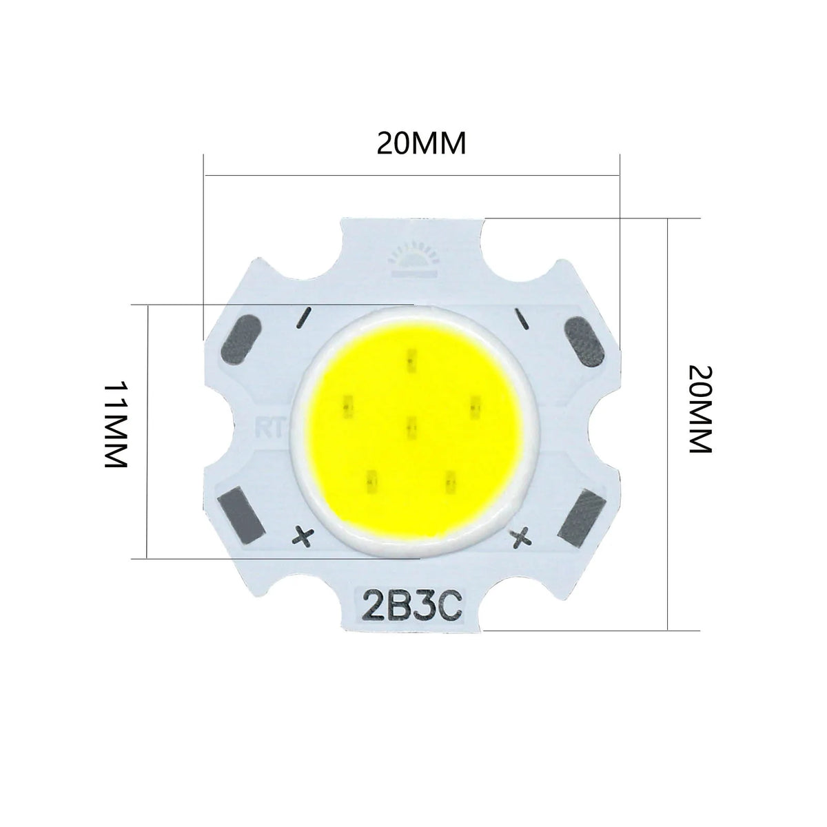 ampoule led 10w 5w 3w blanc chaud froid 3000k 6500k 900lm 500lm downlight modernes