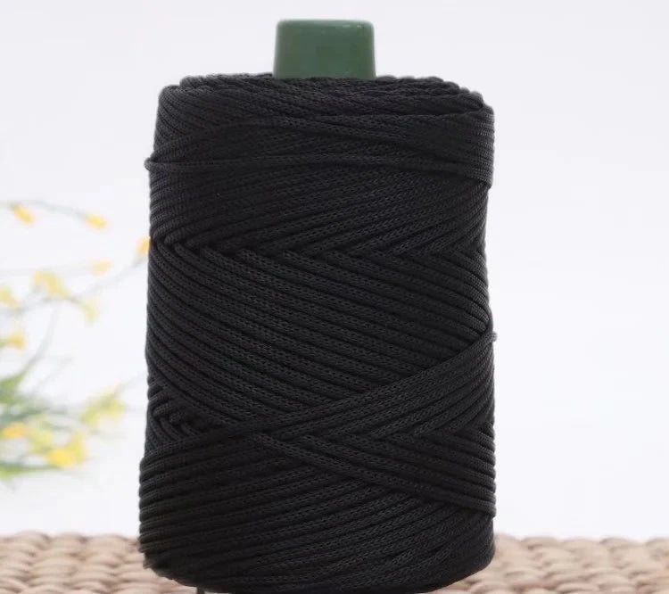corde coton tressée 3mm fil tissé décoratif couture artisanat accessoires faits main