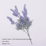 Bouquet artificiel violet fleurs lavande decoration mariage anniversaire intérieurextérieur