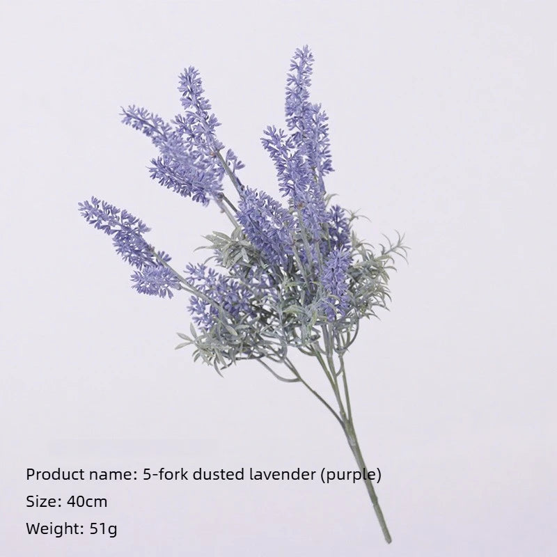 Bouquet artificiel violet fleurs lavande decoration mariage anniversaire intérieurextérieur