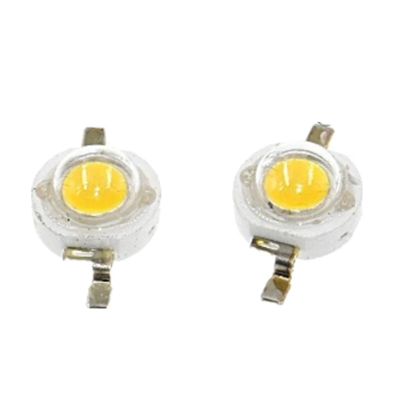ampoules led 1w blanc jaune ronde modernes clips métalliques 100lm 3v3