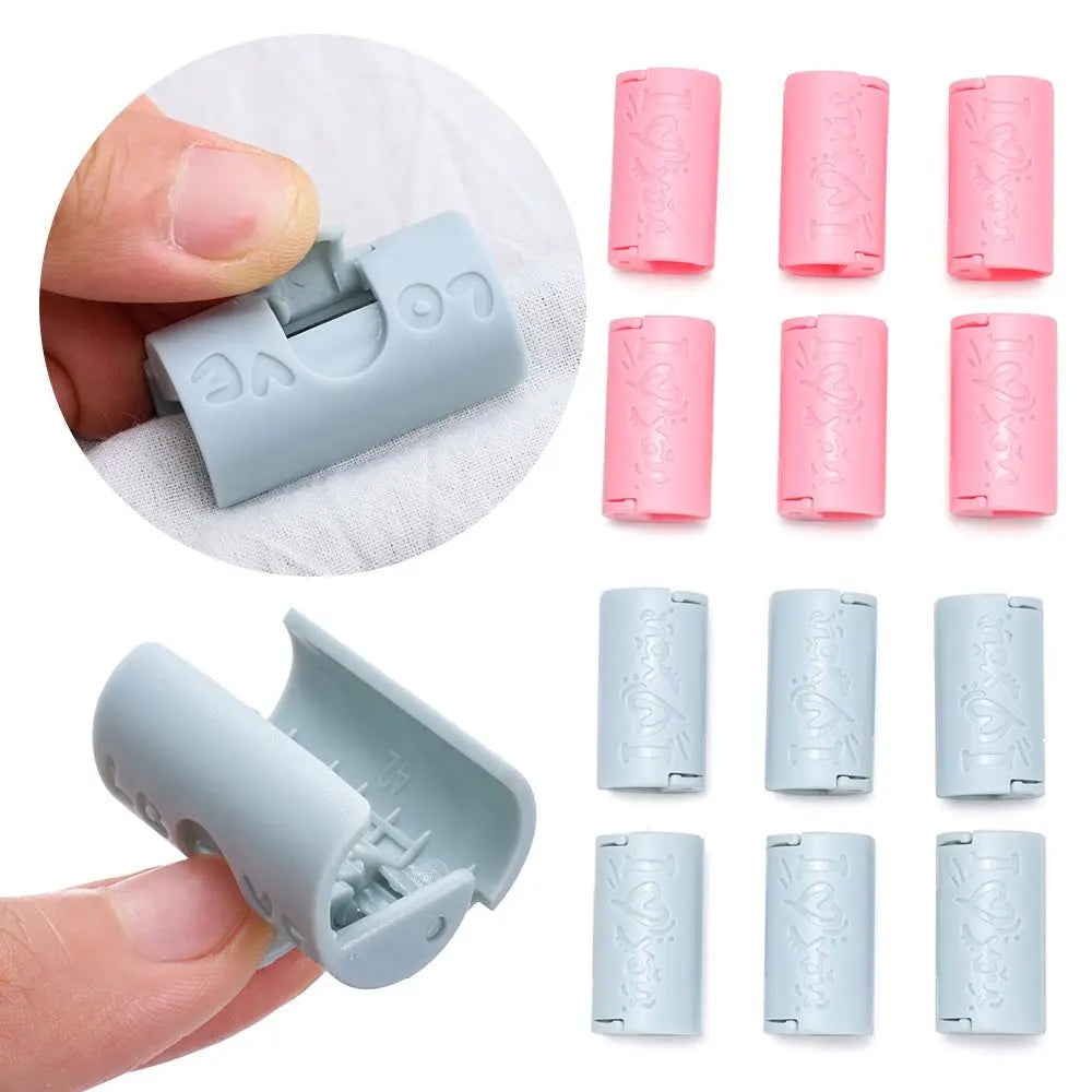 clips lit rose bleu love moderne invisible fixations matelas bedcover plastique