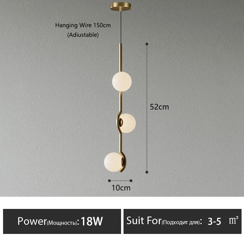 suspension lumineuse moderne sphères blanches structure noire led neutre lumière blanc noir