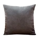 coussin velours gris moderne carré décoratif maison 30x50cm 40x40cm 45x45cm 50x50cm