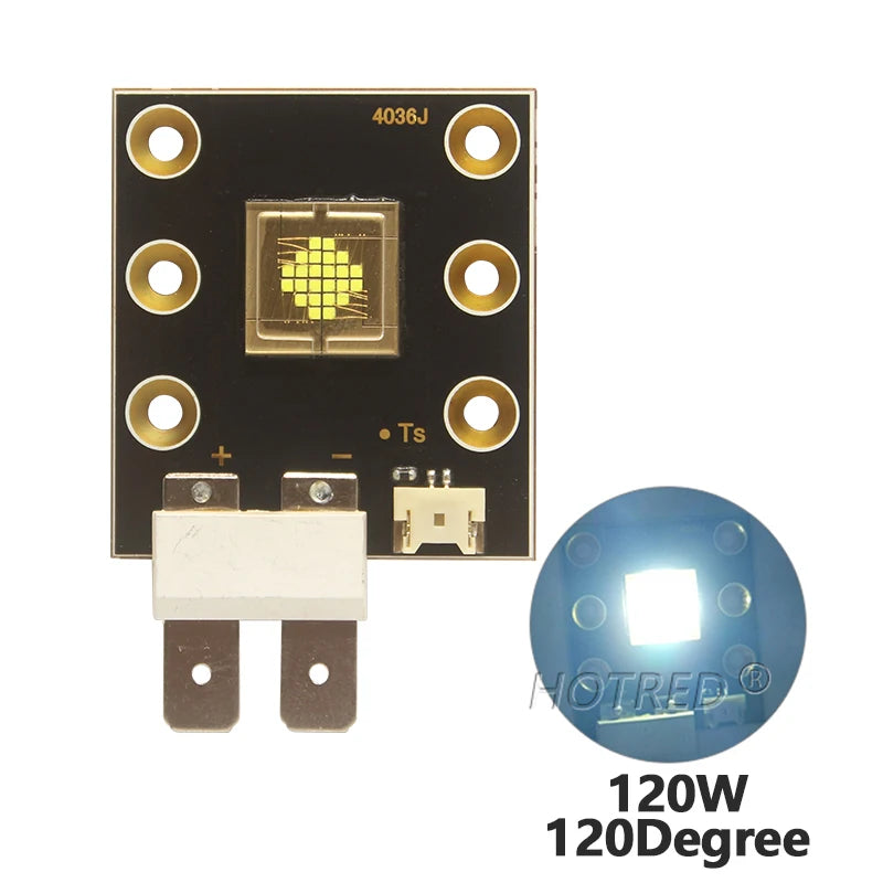 puce led haute puissance 20w 60w 75w 90w 150w 180w 200w 250w 300w noir