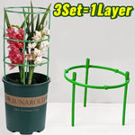 support plantes vert clips moderne arrangement fleurs tige fixation jardinextérieur