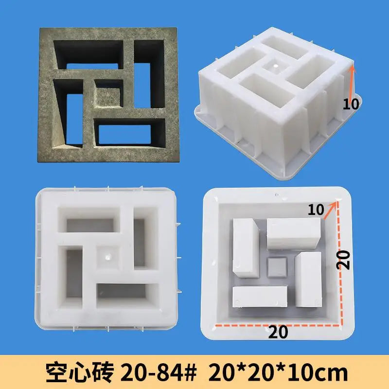 blocs décoratifs blancs motifs géométriques modernes facile utiliser cloisons décoratives intérieur extérieur