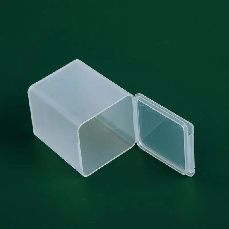boîtes rangement transparentes modernes bijoux fournitures couture pratique sans motif