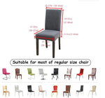 housses chaise moderne gris tissu petits points polyester coton plage fauteuil mariage banquet protection