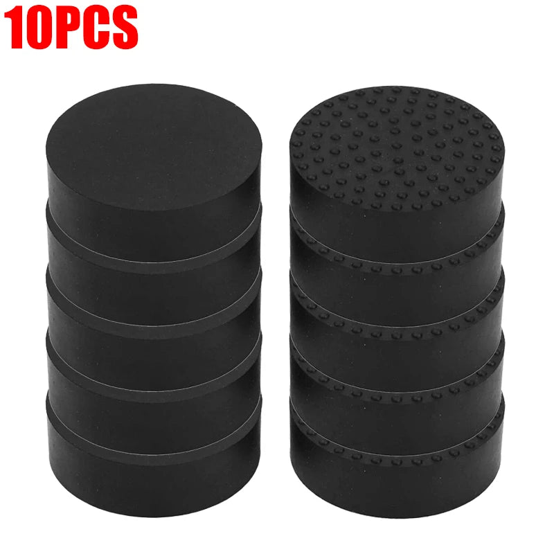 supports pot fleur adhésifs anti dérapants noirs modernes terrasse jardin patio