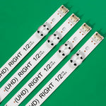 bande lumineuse led blanc imprimée points noirs moderne clips fixation commandes