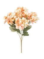 bouquet fleurs artificielles hortensia blanc rose bleu classique decoration maison anniversaire mariage