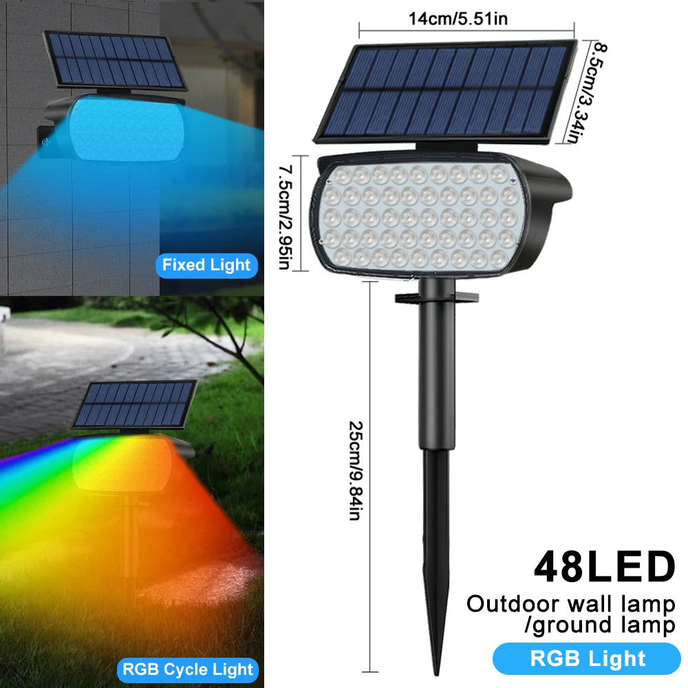 projecteurs solaires led extérieurs étanches ip65 autonomes contemporains jardin voie verteurgence minimaliste noir