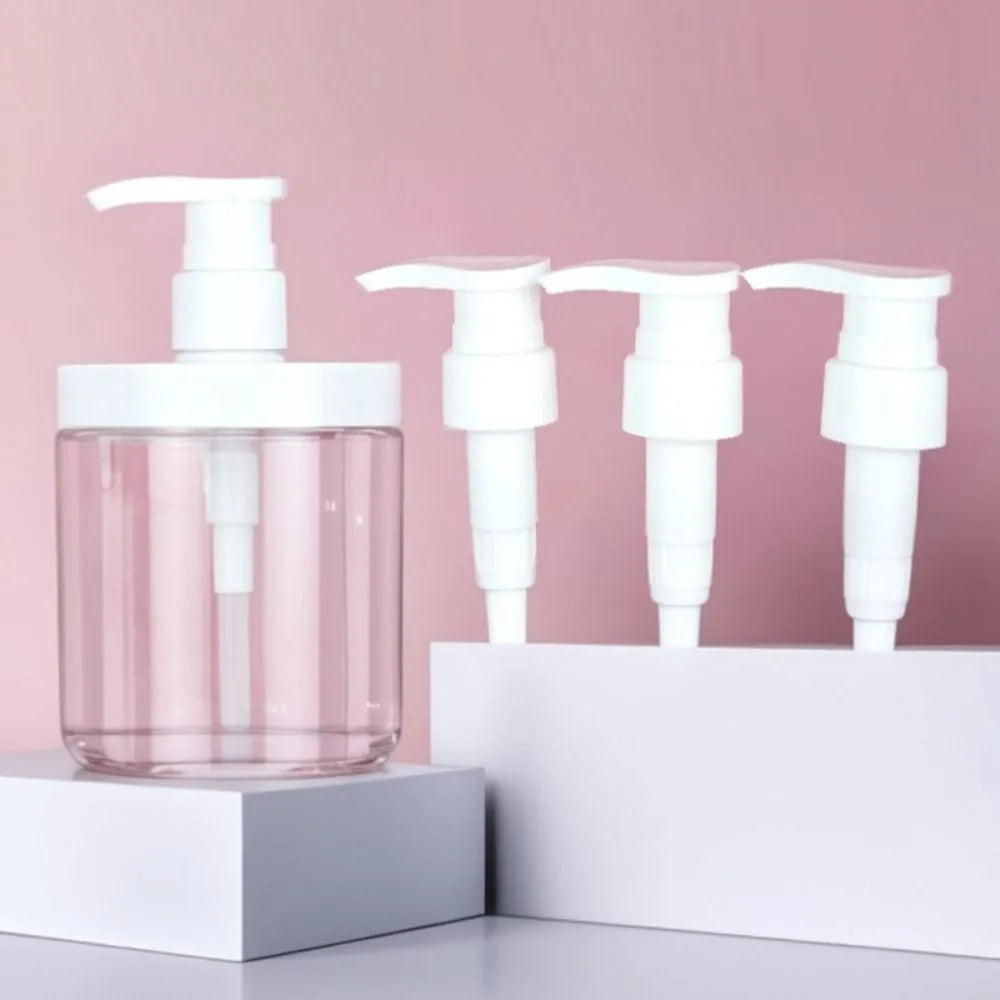 distributeur savon liquide transparent moderne 300ml 500ml 1000ml blanc minimaliste