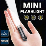 lampe poche led rechargeable uv résistante chocs lumière intense multifonctionnelle nocturne ultraviolet