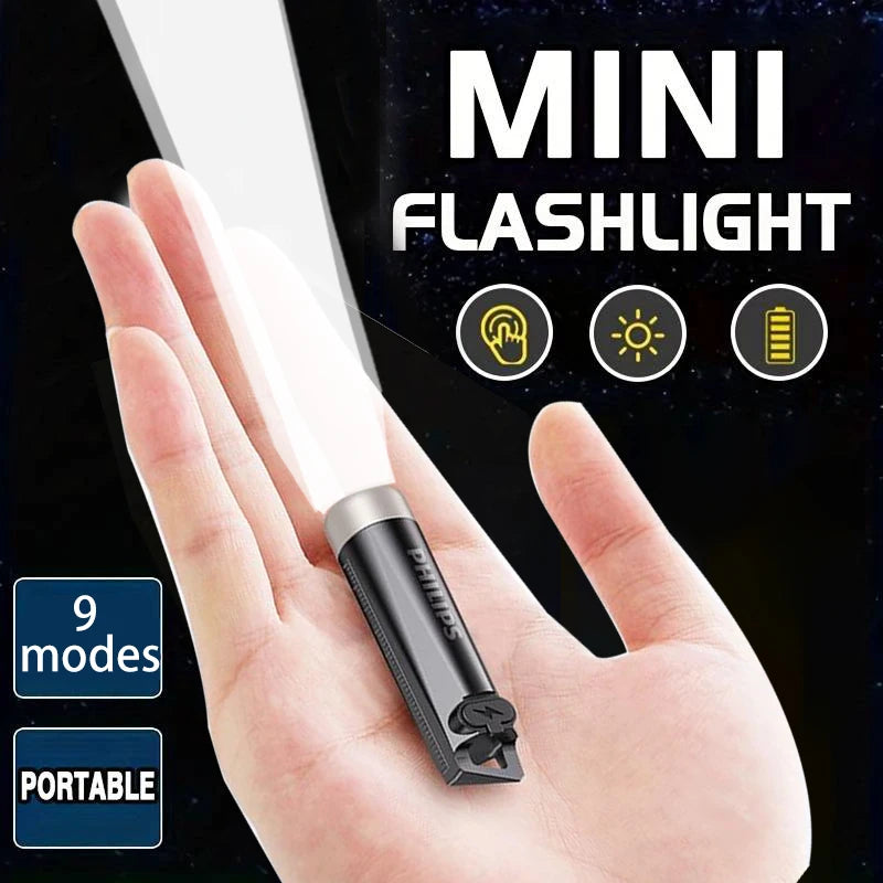 lampe poche led rechargeable uv résistante chocs lumière intense multifonctionnelle nocturne ultraviolet