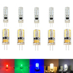 ampoules led g4 colorées transparentes moderne 3w 5w 12v 3014 smd 37x15mm