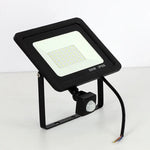 projecteur led 50w ip66 noir moderne capteur pir réglable 220v 110v