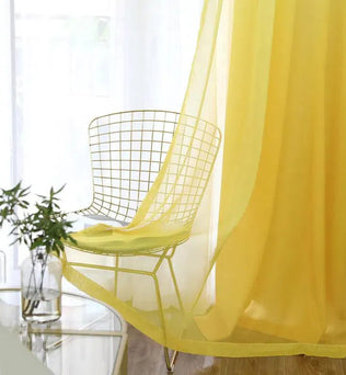 Voilage Jaune Moutarde | Ombre Interieur