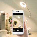 lampe led clip moderne batterie lithium modes lumière rechargeable cordon type