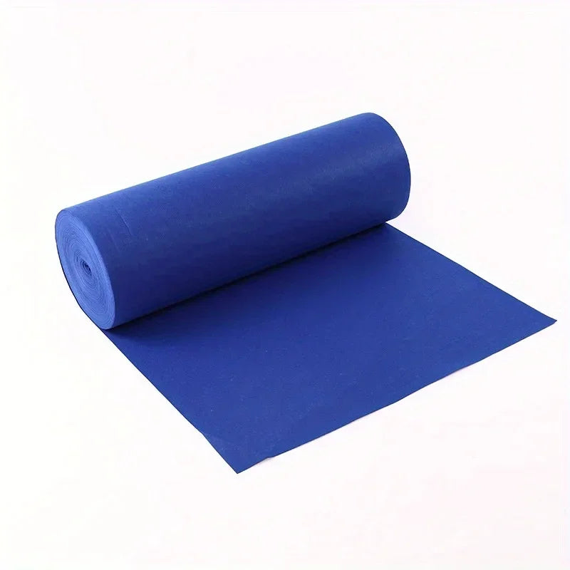 tapis bleu uni moderne extérieur intérieur salon rectangle nylon PVCMaintenance main