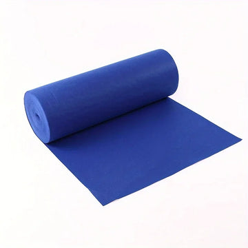 tapis bleu uni moderne extérieur intérieur salon rectangle nylon PVCMaintenance main