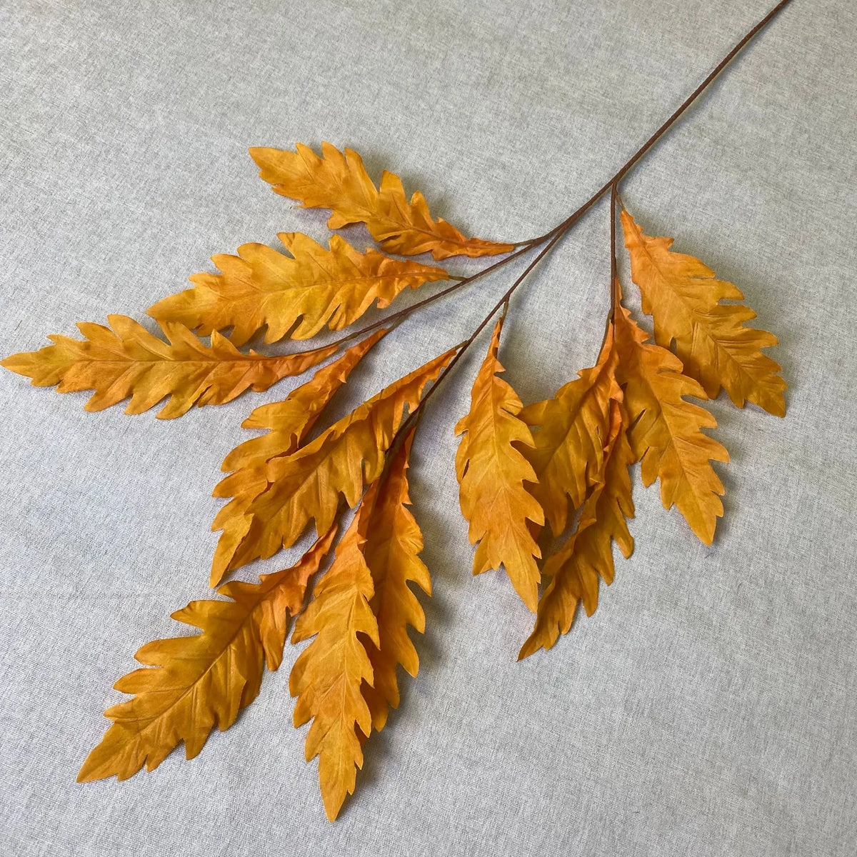 feuilles artificielles soie rose orange rouge vert bleu branche décorative extérieur naturelle maison salon