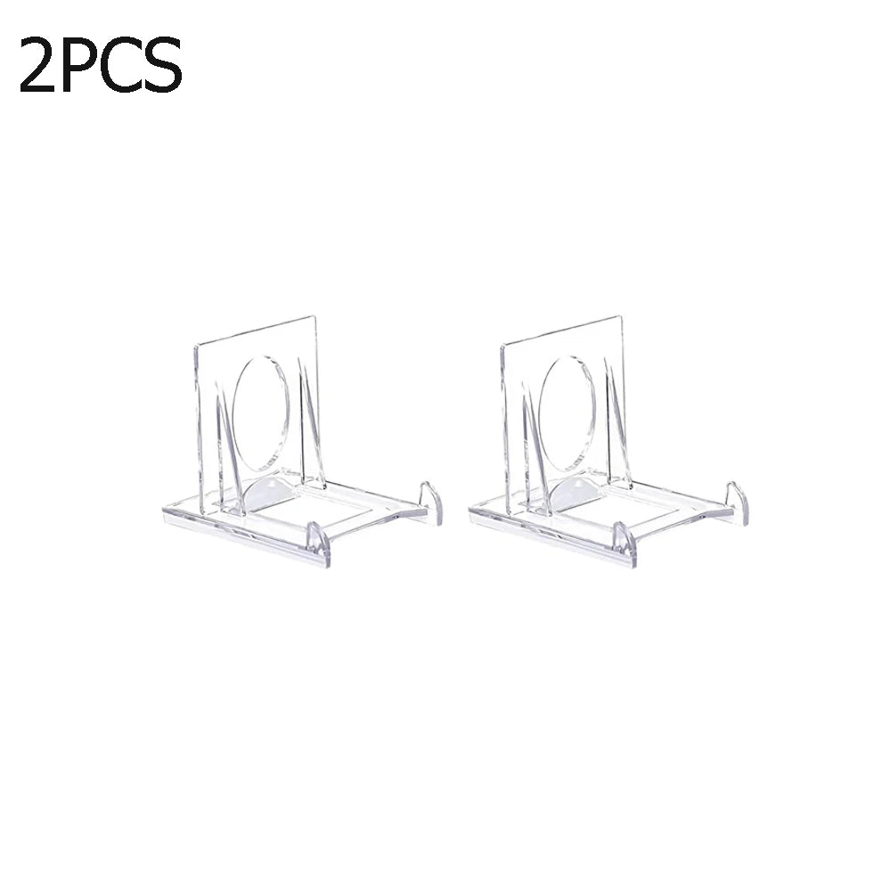 supports ajustables smartphones transparents respectueux environnement clips modernes salon rechargeables