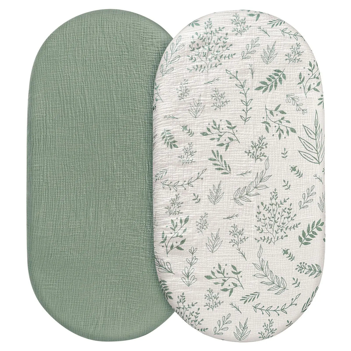 matelas bébé ovale texturé gaufré couverture drap béton arc ciel naturel minimaliste