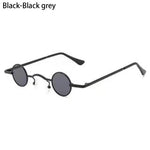 lunettes soleil unisexe rondes vintage or noir gris transparentes classiques punk anti reflet uv